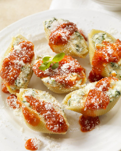 lasagna filled pasta shells