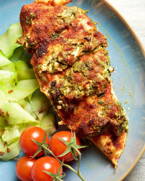 spinach and feta stuffed chicken breast