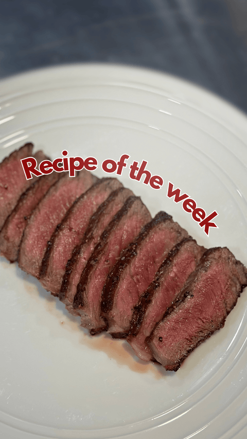 Recipe of the week - Striploin Steak π¨βπ³