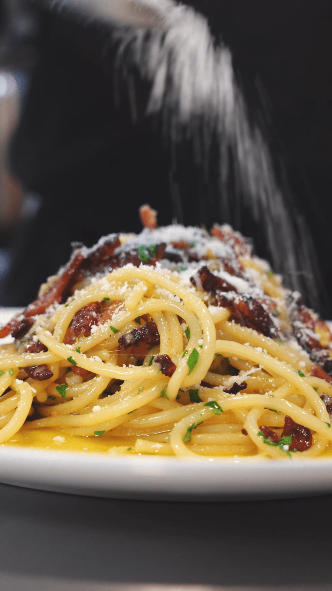 Recipe of the week - Spaghetti Aglio e Olio with Bacon 👨‍🍳 – Grace Meat Market