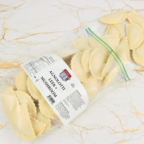 Agnolotti Leek + Mushroom