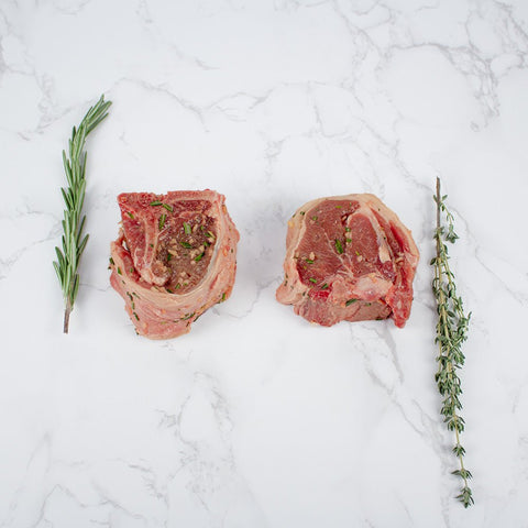 Garlic and Rosemary Lamb Chops (4 pieces 1.2 lb)