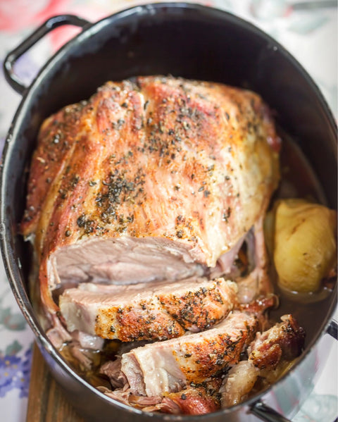 roasted pork shoulder