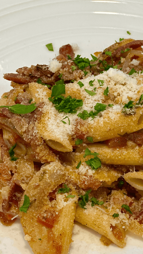 Recipe of the week - Penne Amatriciana 👨‍🍳