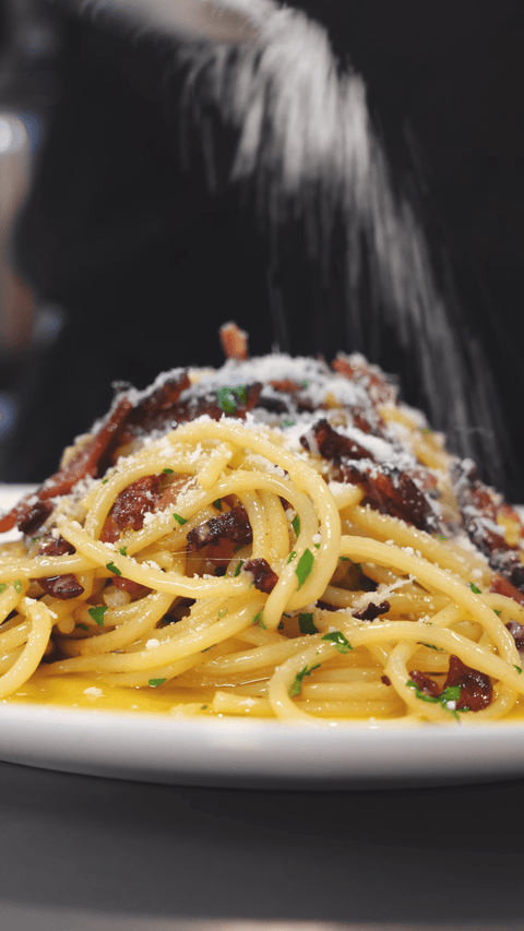 Recipe of the week - Spaghetti Aglio e Olio with Bacon 👨‍🍳